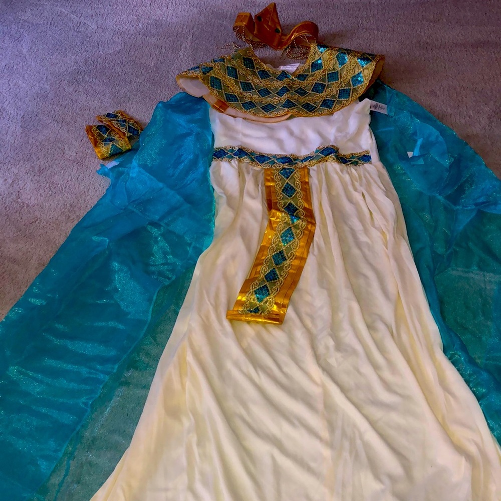 Cleopatra 5 pc. Halloween costume Women’s medium 8-10 New